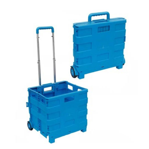 Zvinogoneka Folding Crate Kutenga Trolley Bhegi Bhokisi Zvinogona kuzungunuka kuumburuka Carta