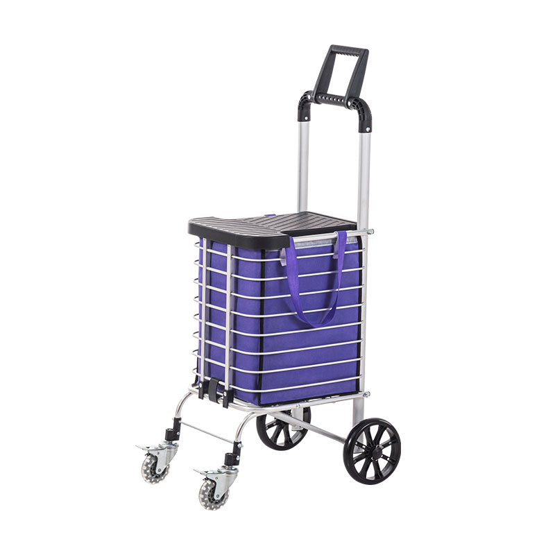 4 vhiri Kupeta Aluminium Alloy Shopping Trolley Ngoro neBag